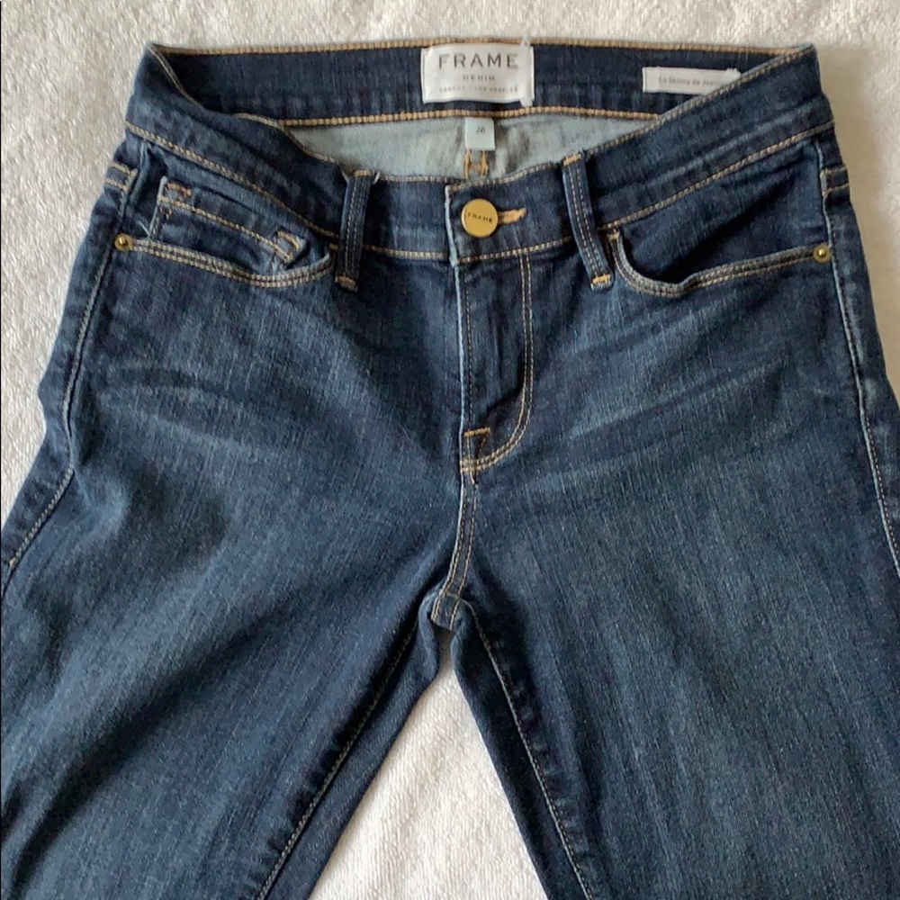 Frame Le Skinny de Jeanne Denim Jeans 26